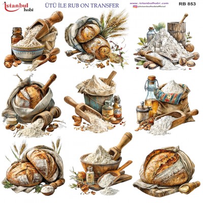 Ütü İle Rub On Transfer (30X30) RB-853