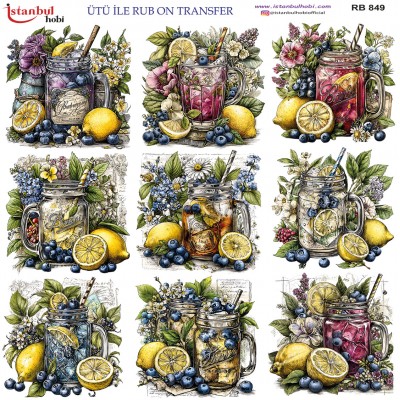 Ütü İle Rub On Transfer (30X30) RB-849