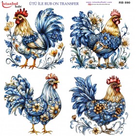 Ütü İle Rub On Transfer (30X30) RB-890