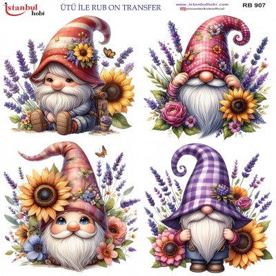 Ütü İle Rub On Transfer (30X30) RB-907