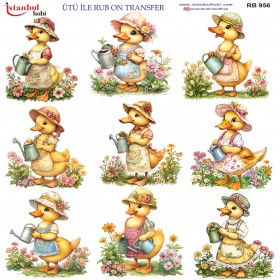 Ütü İle Rub On Transfer (30X30) RB-956
