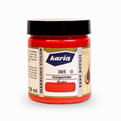 Karin Ebru Boyası Ezilmiş 105ml 305 GÜLPEMBE