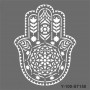 Artdeco Stencil Fatma Ana Eli 30x30cm -ST150