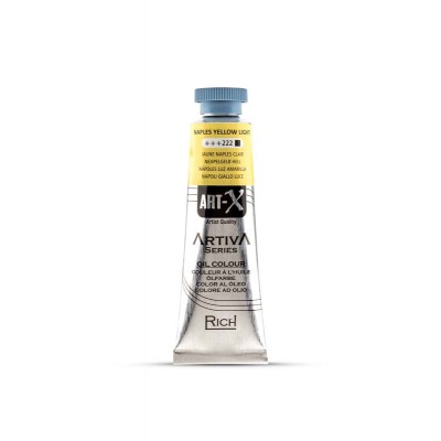 Rich Art-X Artiva Serisi Yağlı Boya 222 Naples Yellow Light  37 ml.