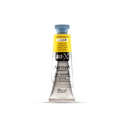 Rich Art-X Artiva Serisi Yağlı Boya 205 Lemon Yellow  37 ml.