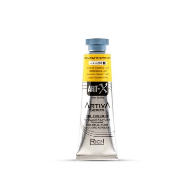 Rich Art-X Artiva Serisi Yağlı Boya 208 Cadmium Yellow Light  37 ml.