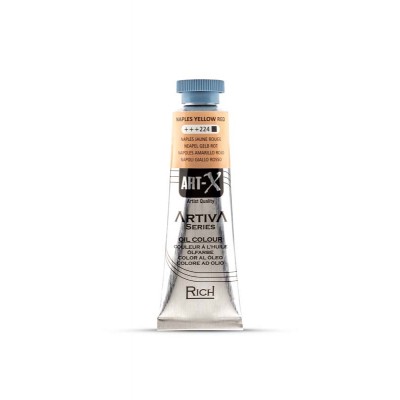 Rich Art-X Artiva Serisi Yağlı Boya 224 Naples Yellow Red  37 ml.