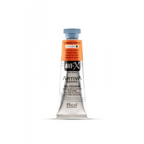 Rich Art-X Artiva Serisi Yağlı Boya 211 Cadmium Orange   37 ml.