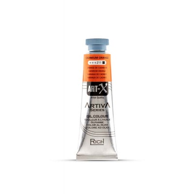 Rich Art-X Artiva Serisi Yağlı Boya 211 Cadmium Orange   37 ml.
