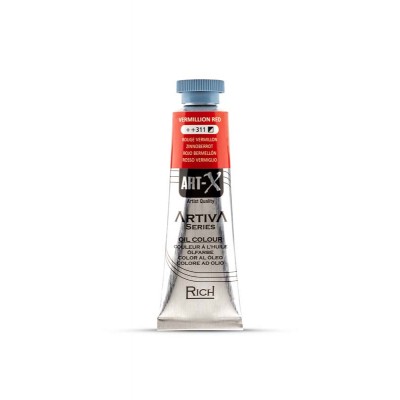 Rich Art-X Artiva Serisi Yağlı Boya 311 Vermillion Red  37 ml.