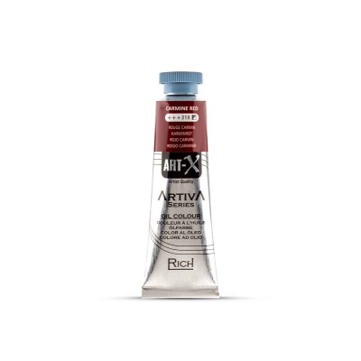 Rich Art-X Artiva Serisi Yağlı Boya 318 Carmıne Red  37 ml.