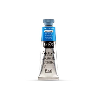Rich Art-X Artiva Serisi Yağlı Boya 534 Cerulean Blue  37 ml.