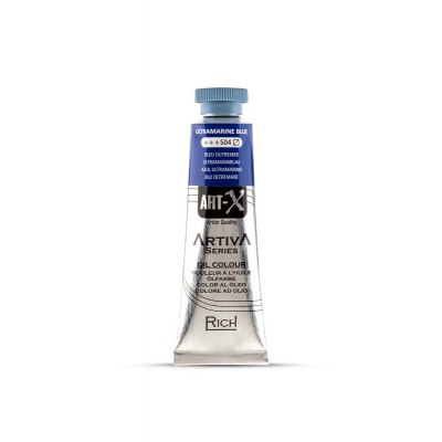 Rich Art-X Artiva Serisi Yağlı Boya 504 Ultramarine Blue  37 ml.