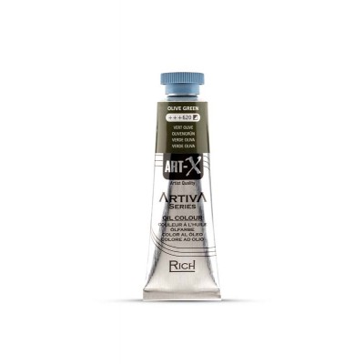 Rich Art-X Artiva Serisi Yağlı Boya 620 Olive Green  37 ml.