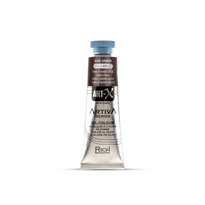 Rich Art-X Artiva Serisi Yağlı Boya 409 Burnt Umber  37 ml.