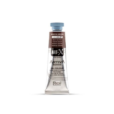 Rich Art-X Artiva Serisi Yağlı Boya 403 Vandyke Brown  37 ml.