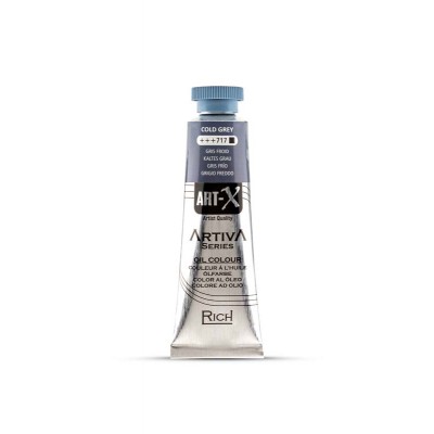 Rich Art-X Artiva Serisi Yağlı Boya 717 Cold Grey  37 ml.