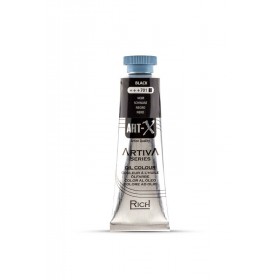 Rich Art-X Artiva Serisi Yağlı Boya 701 Black  37 ml.