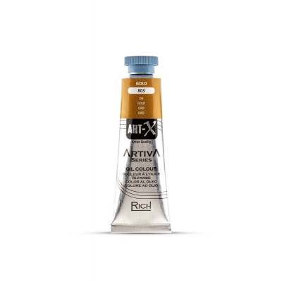 Rich Art-X Artiva Serisi Yağlı Boya 803 Gold  37 ml.