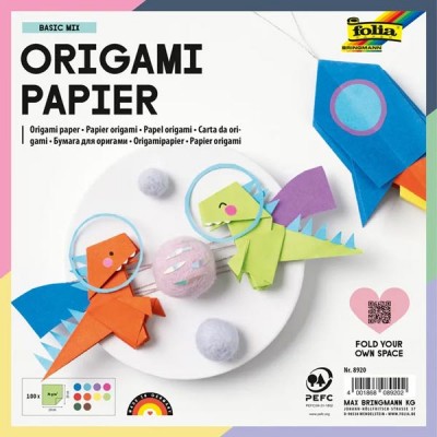 Folia Origami Katlama Kağıdı 20x20cm 100 Adet