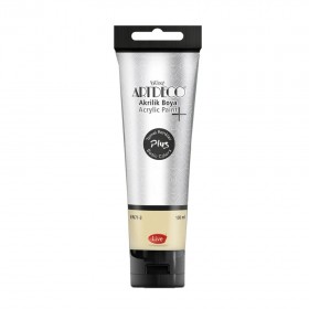 Artdeco Plus Metalik Akrilik Boya 100ml Tüp 551 Gümüş