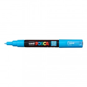Uni Posca PC-1M Boyama Markörü 0.7 mm AÇIK MAVİ