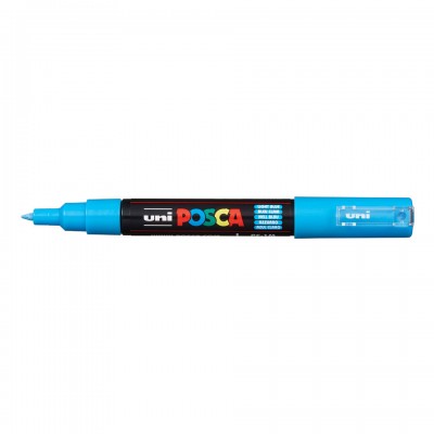 Uni Posca PC-1M Boyama Markörü 0.7 mm AÇIK MAVİ