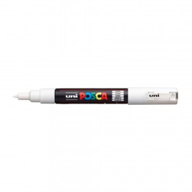 Uni Posca PC-1M Boyama Markörü 0.7 mm BEYAZ