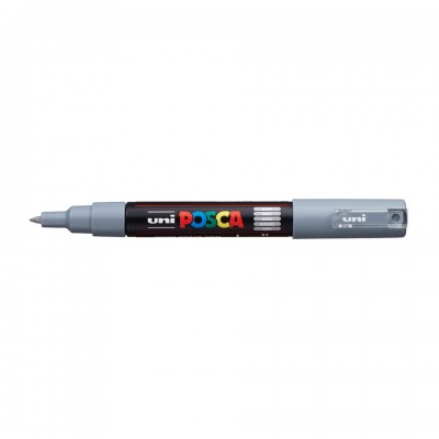 Uni Posca PC-1M Boyama Markörü 0.7 mm GRİ