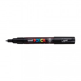 Uni Posca PC-1M Boyama Markörü 0.7 mm SİYAH
