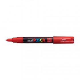 Uni Posca PC-1M Boyama Markörü 0.7 mm KIRMIZI