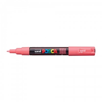 Uni Posca PC-1M Boyama Markörü 0.7 mm MERCAN PEMBE