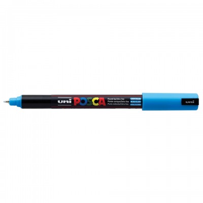 Uni Posca PC-1MR Boyama Markörü 0.7 mm AÇIK MAVİ