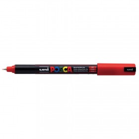 Uni Posca PC-1MR Boyama Markörü 0.7 mm KIRMIZI