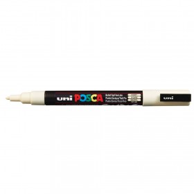 Uni Posca PC-3M Boyama Markörü 0.9-1.3 mm FİLDİŞİ