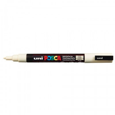 Uni Posca PC-3M Boyama Markörü 0.9-1.3 mm FİLDİŞİ