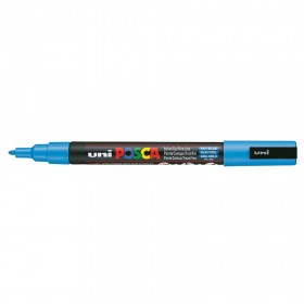 Uni Posca PC-3M Boyama Markörü 0.9-1.3 mm GÖK MAVİSİ