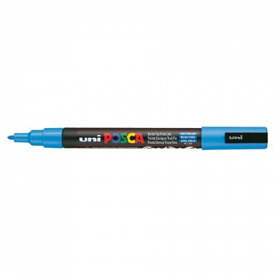 Uni Posca PC-3M Boyama Markörü 0.9-1.3 mm GÖK MAVİSİ