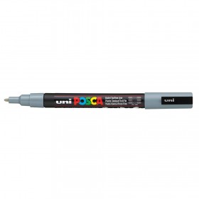 Uni Posca PC-3M Boyama Markörü 0.9-1.3 mm GRİ