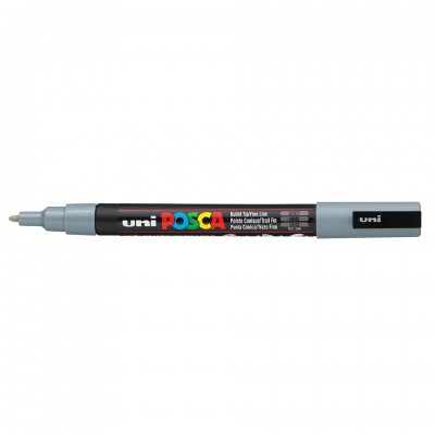 Uni Posca PC-3M Boyama Markörü 0.9-1.3 mm GRİ