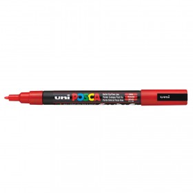 Uni Posca PC-3M Boyama Markörü 0.9-1.3 mm KIRMIZI