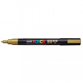 Uni Posca PC-3M Boyama Markörü 0.9-1.3 mm METALİK ALTIN