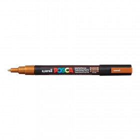 Uni Posca PC-3M Boyama Markörü 0.9-1.3 mm METALİK BRONZ