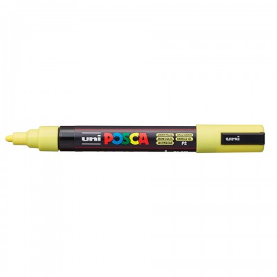 Uni Posca PC-5M Boyama Markörü 1.8-2.5 mm Güneş Sarısı