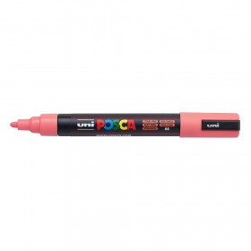 Uni Posca PC-5M Boyama Markörü 1.8-2.5 mm Mercan Pembe
