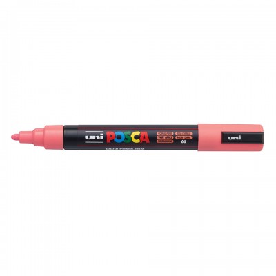 Uni Posca PC-5M Boyama Markörü 1.8-2.5 mm Mercan Pembe