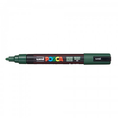 Uni Posca PC-5M Boyama Markörü 1.8-2.5 mm İngiliz Yeşili