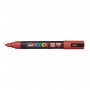 Uni Posca PC-5M Boyama Markörü 1.8-2.5 mm Yakut Kırmızı