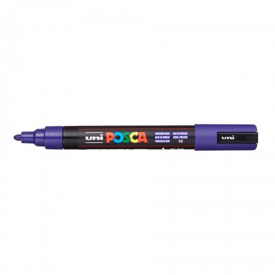 Uni Posca PC-5M Boyama Markörü 1.8-2.5 mm Purusya Mavisi