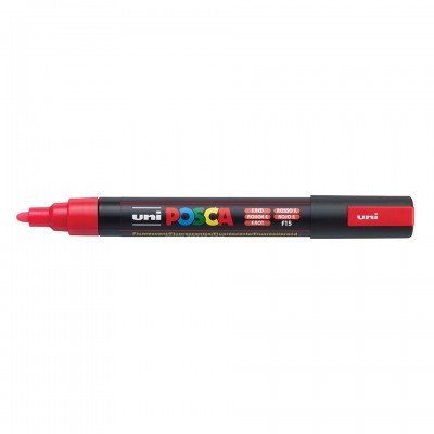 Uni Posca PC-5M Boyama Markörü 1.8-2.5 mm F.Kırmızı